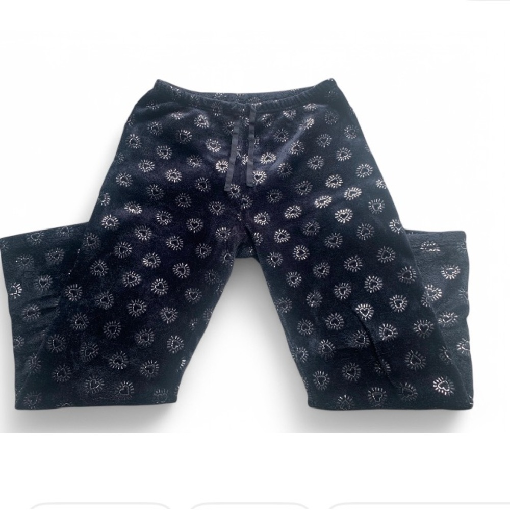 No Boundaries Black and White Polka design Pajama Pants